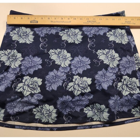 Tranquility by Colorado Clothing Skort Floral Print Blue Golf Tennis XL NEW - Picture 7 of 8